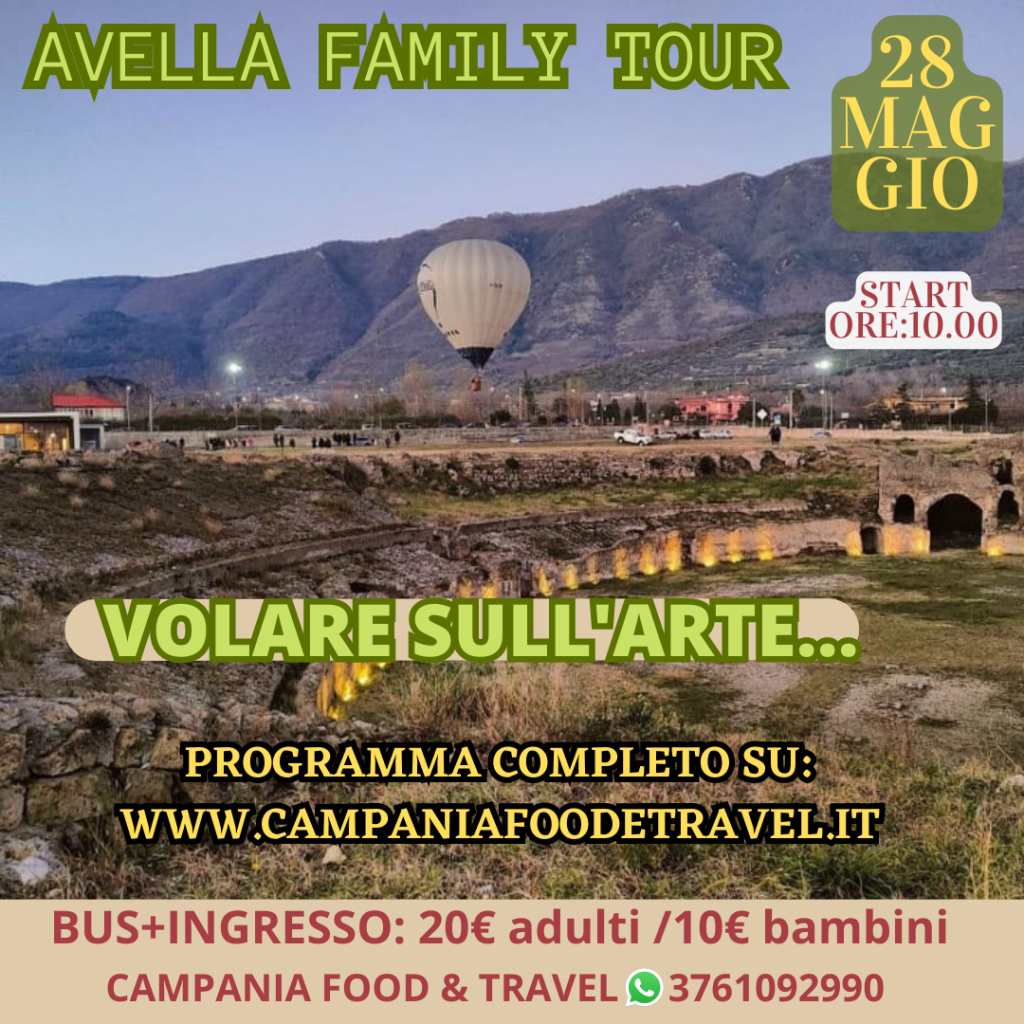 Avella Family tour: Volare sull'arte 28 maggio 2023