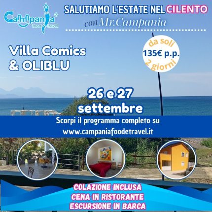 villa comics e il cilento