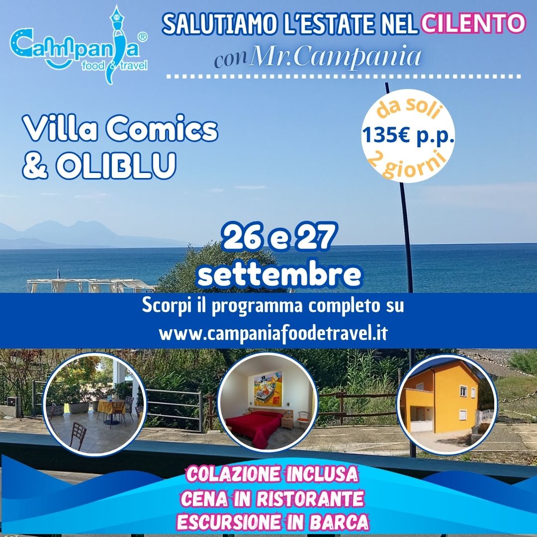 villa comics e il cilento